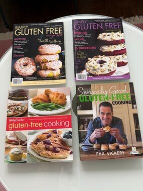 Gluten-Free Cooking Book/Magazine lot